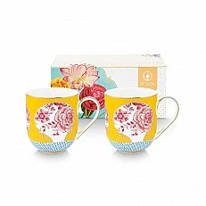 Royal multi cups 2pcs 0.325ml yellow PIP Studio