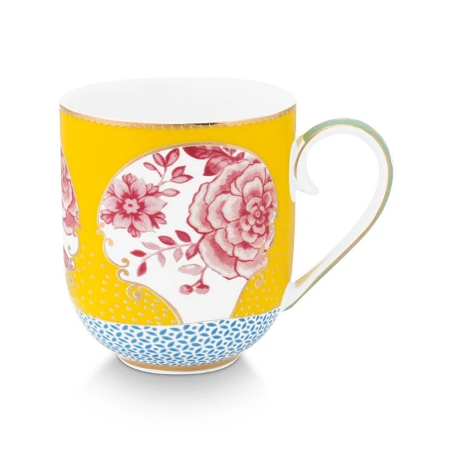 Чаши Royal multi 2бр 0,325мл жълто PIP Studio