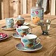 Ποτήρια και πιατάκια Blooming Tales 0.300ml 2 τεμάχια Pip Studio