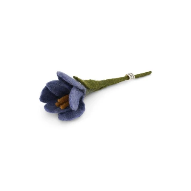 Минзухар 18см филц Gry&Sif Цвят тъмно лилаво