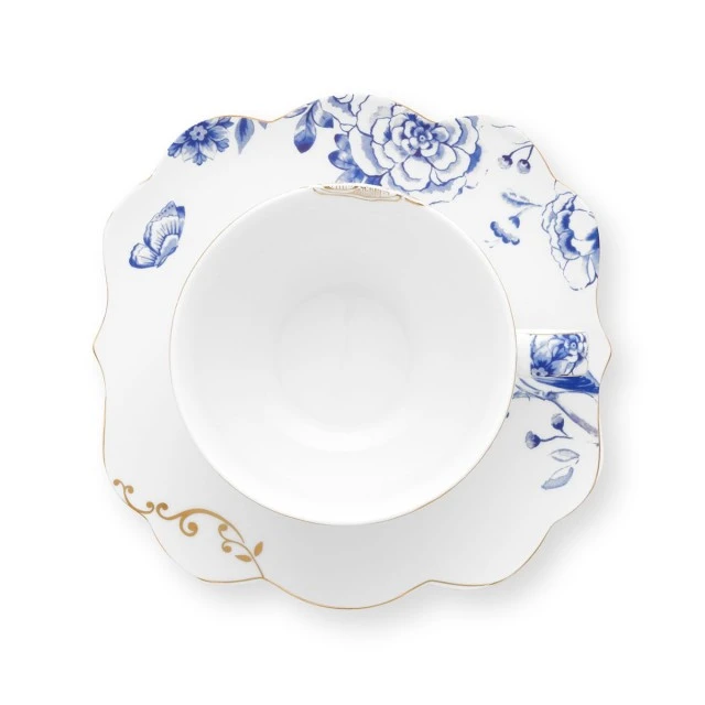 Чаши с чинии 2бр. Royal White 0,225мл Pip Studio