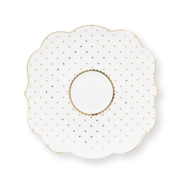 Cups with saucers 2pcs Royal White 0.125ml Pip Studio