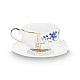 Чаши с чинии 2бр. Royal White 0,125мл Pip Studio