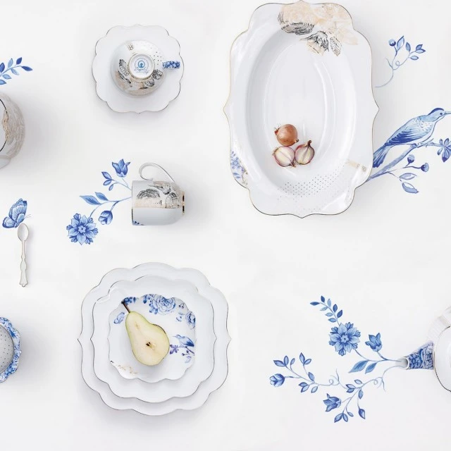 Чаши с чинии 2бр. Royal White 0,125мл Pip Studio
