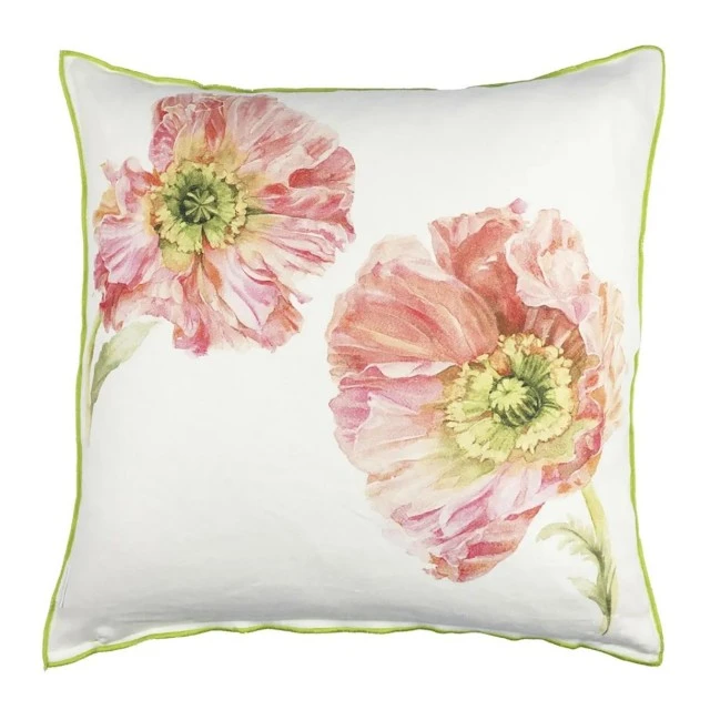 Възглавница Coquelicot Designers Guild Цвят корал