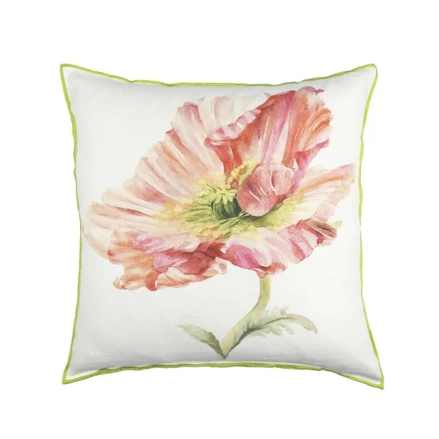 Възглавница Coquelicot Designers Guild Цвят корал