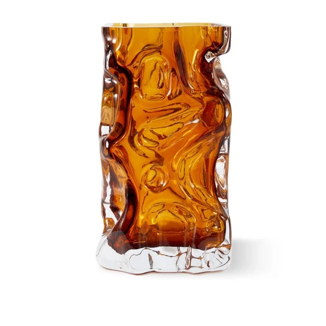 Ваза Ice POLSPOTTEN Цвят охра