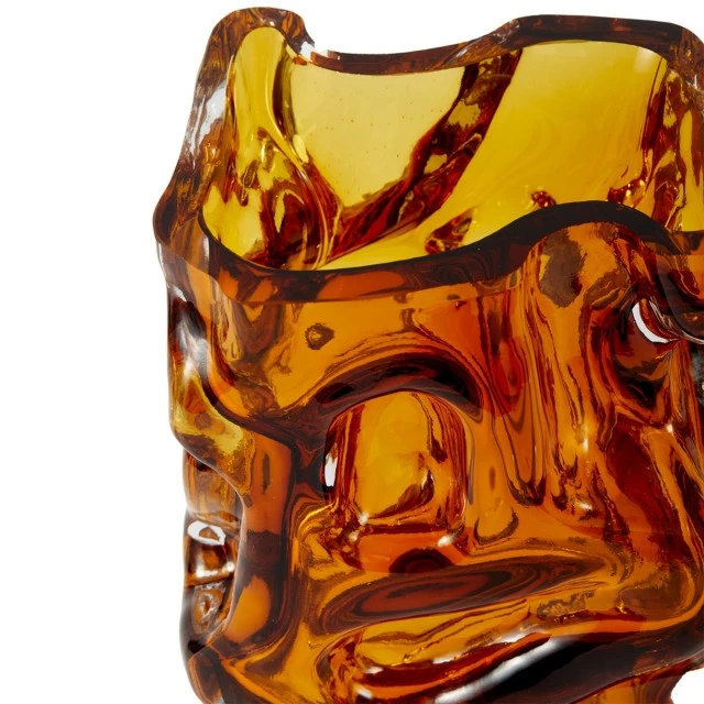 Ваза Ice POLSPOTTEN Цвят охра