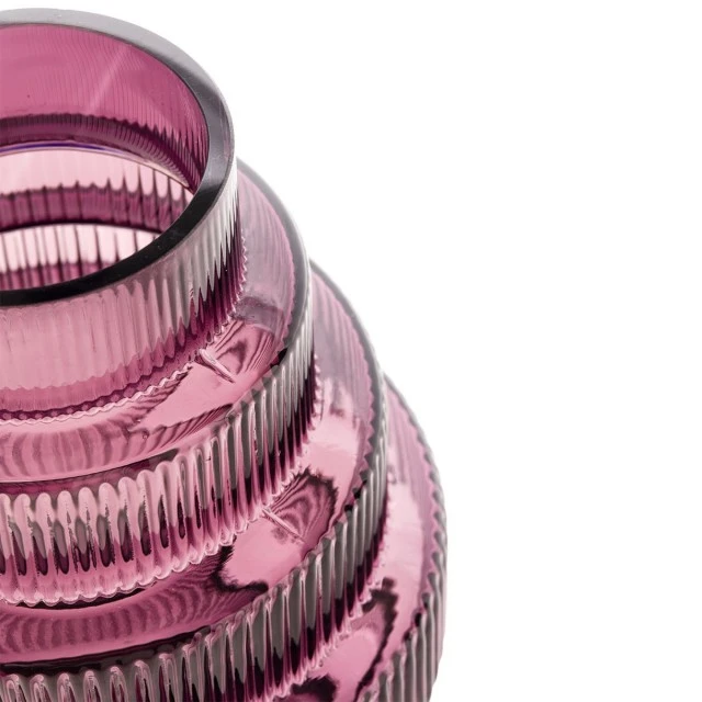 Vase Steps S Polspotten Color purple