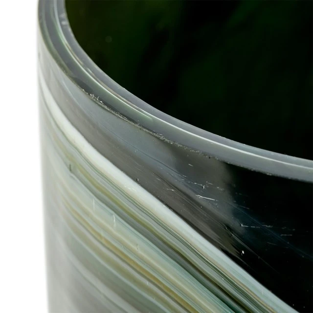 Vase Marble Glass L Polspotten