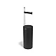 Toilet paper holder with EasyStore™ container Joseph Joseph Color black