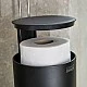 Toilet paper holder with EasyStore™ container Joseph Joseph Color black