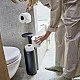 Toilet paper holder with EasyStore™ container Joseph Joseph Color black