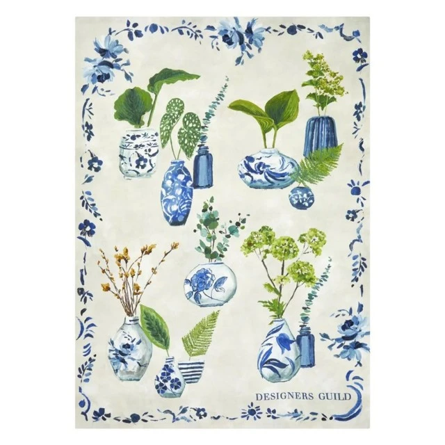 Одеяло Kawana Designers Guild Цвят синьо