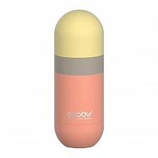 Steel bottle ORB 0.460ml Asobu Peach color