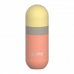 Steel bottle ORB 0.460ml Asobu Peach color