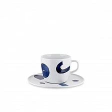 Чаши с чинии Itsumo - Yunoki 0,210мл 4бр. Alessi