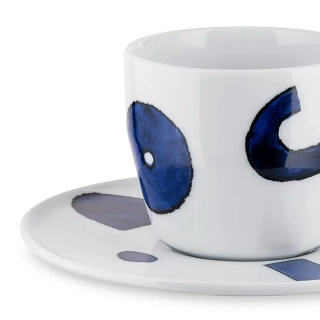 Чаши с чинии Itsumo - Yunoki 0,210мл 4бр. Alessi