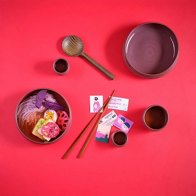 Купа за рамен Umami ASA Selection Цвят лилаво