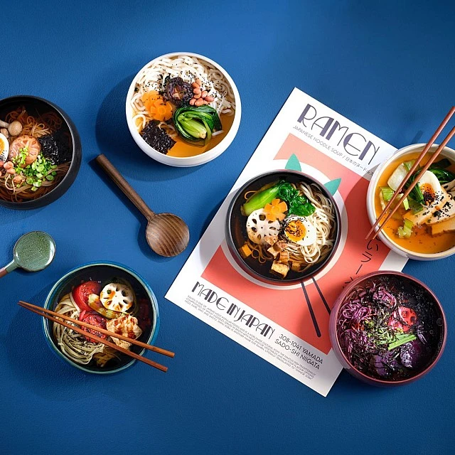 Купа за рамен Umami ASA Selection Цвят синьо