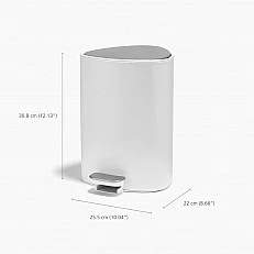 Κάδος απορριμμάτων EasyStore™ 5l Joseph Joseph Χρώμα λευκό