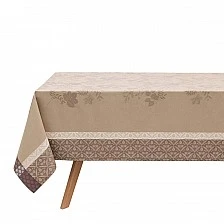 Покривка Manor Lane 175см 250см Le Jacquard Francais Цвят бежово