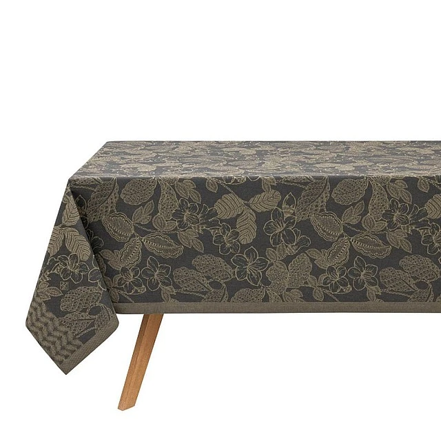 Покривка Sulawesi 150см 260см Le Jacquard Francais Цвят зелено