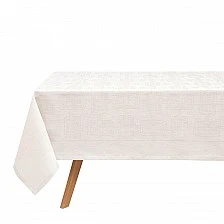 Покривка Hôtel Particulier лен 175см 320см Le Jacquard Francais Цвят сиво
