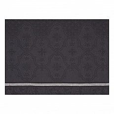 Подложка за хранене Armoiries лен 50см 36см Le Jacquard Francais Цвят черно