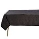 Τραπεζομάντιλο Armoiries λινό 175cm 250cm Le Jacquard Francais Χρώμα μαύρο