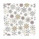 Салфетка 33см 33см 20бр SNOWFLAKES ALL OVER WHITE Ambiente