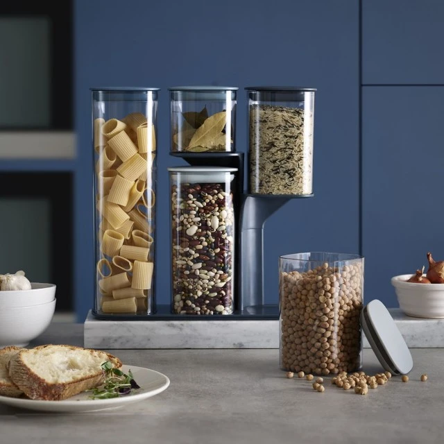 Podium™ Jars 5pcs. Color blue