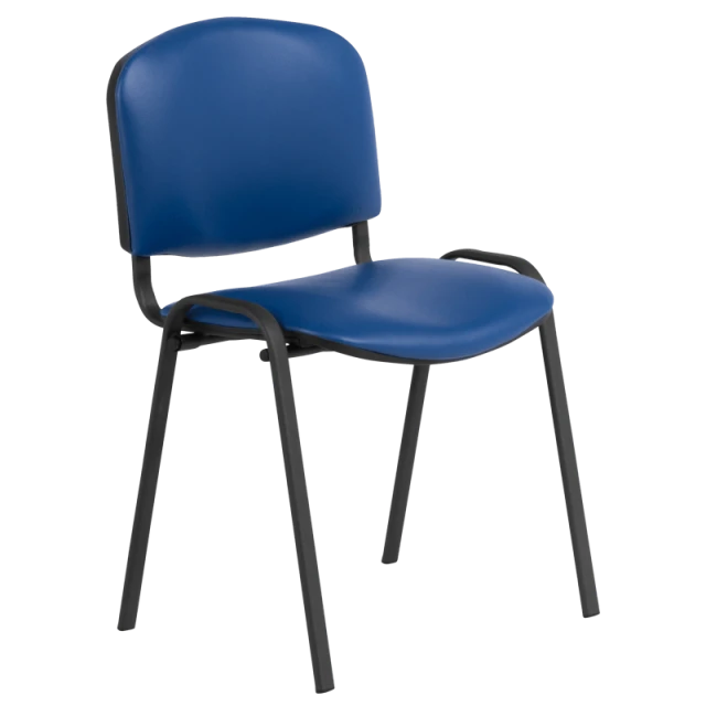 Visitor chair Carmen 1131 LUX - dark blue