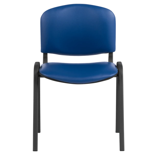 Visitor chair Carmen 1131 LUX - dark blue