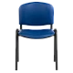 Visitor chair Carmen 1131 LUX - dark blue