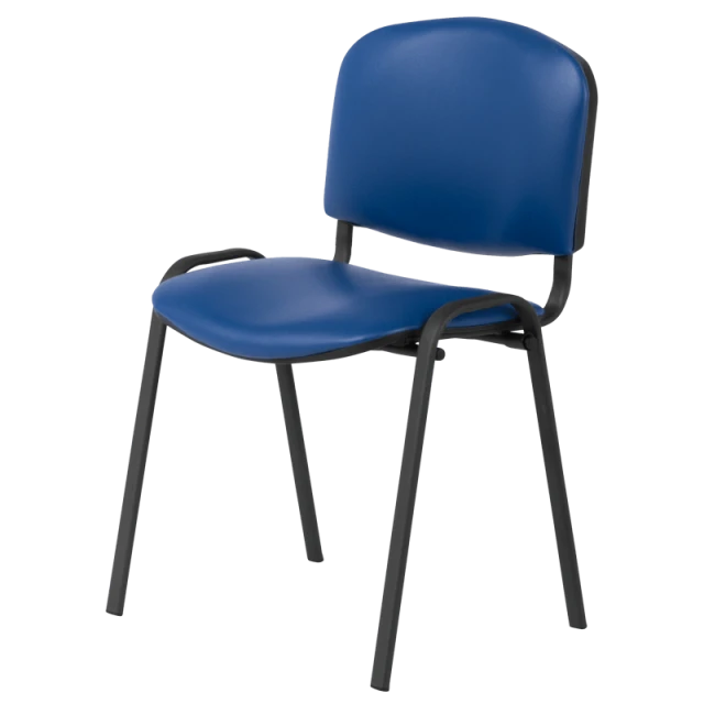 Visitor chair Carmen 1131 LUX - dark blue