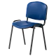 Visitor chair Carmen 1131 LUX - dark blue