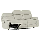 Sofa - three-seater with relax mechanism SELENA - cream 101