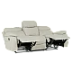 Sofa - three-seater with relax mechanism SELENA - cream 101