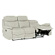 Sofa - three-seater with relax mechanism SELENA - cream 101