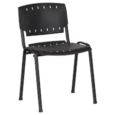Visitor chair Prizma - black