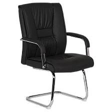 Visitor chair Carmen 6540 - black LUX