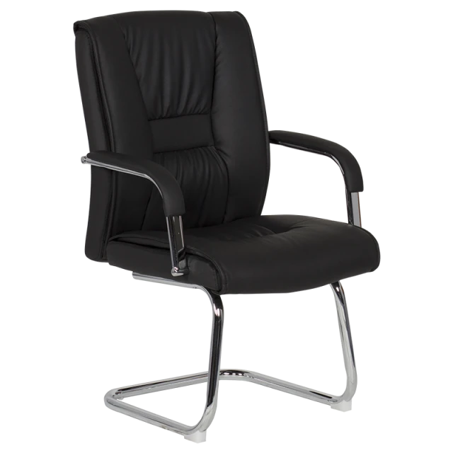 Visitor chair Carmen 6540 - black LUX