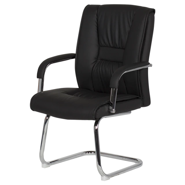 Visitor chair Carmen 6540 - black LUX