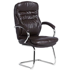 Visitor chair Carmen 6154 - cocoa