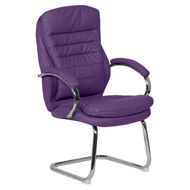 Visitor chair Carmen 6154 - purple