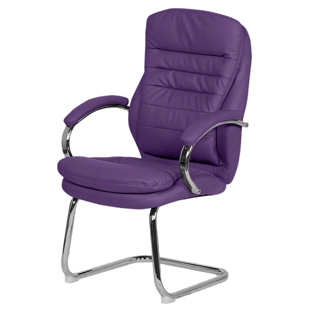 Visitor chair Carmen 6154 - purple