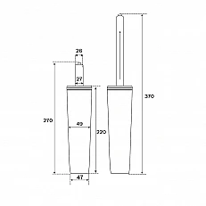Chrome-plated shock absorber