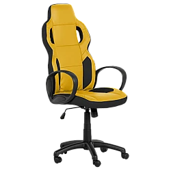 Gaming chair Carmen 7510 - black-yellow