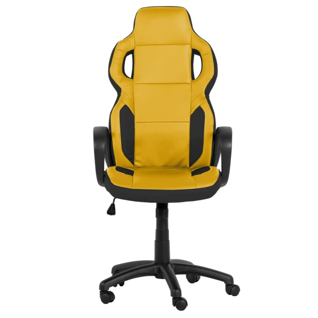 Gaming chair Carmen 7510 - black-yellow